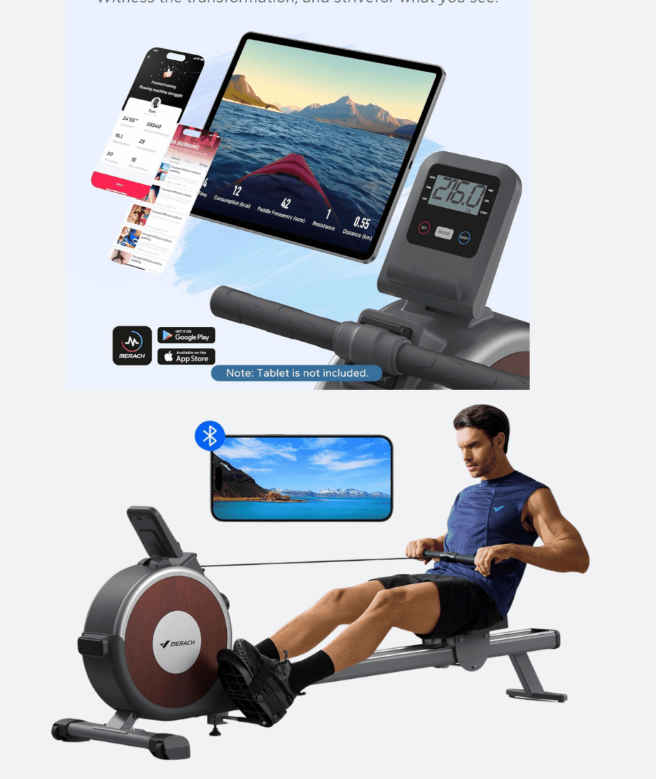 MERACH Magnetic Rowing Machine