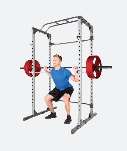 "Maximize Workouts: 810 XLT Power Cage & Attachments"