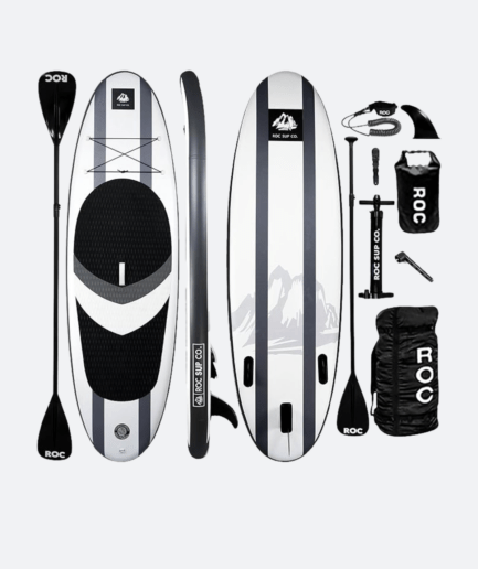 "Roc 10'6" Premium Inflatable SUP: Stability & Comfort"