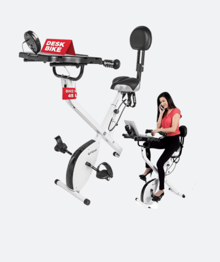 "FitDesk 3.0: Ultimate Home Workout Bike Desk"